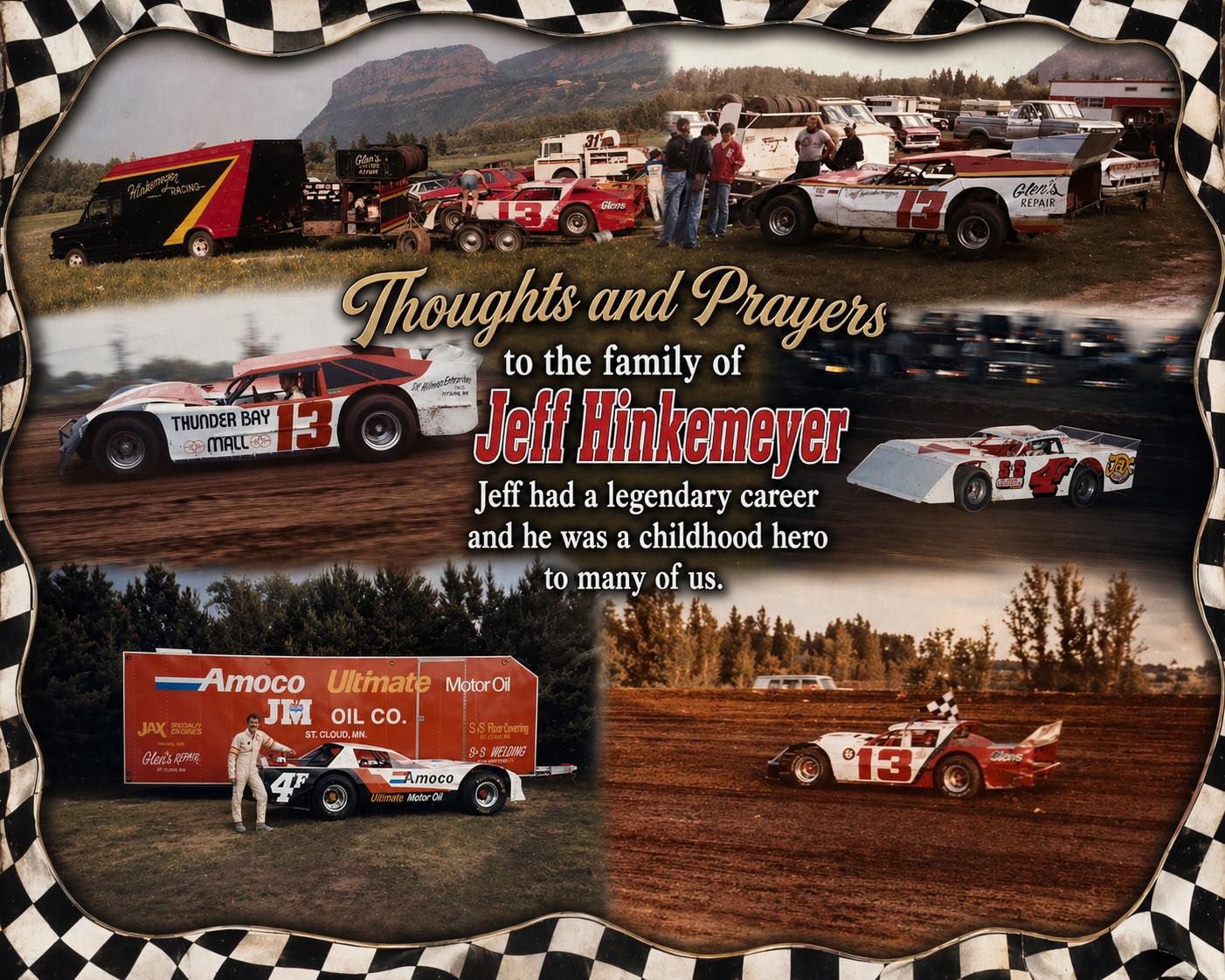 Jeff Hinkemeyer Obituary – Cause of Death St. Cloud, Minnesota: Viking Speedway tribute in loving memory of racing legends and hall of famers Jeff Hinkemeyer and Jim Johnson